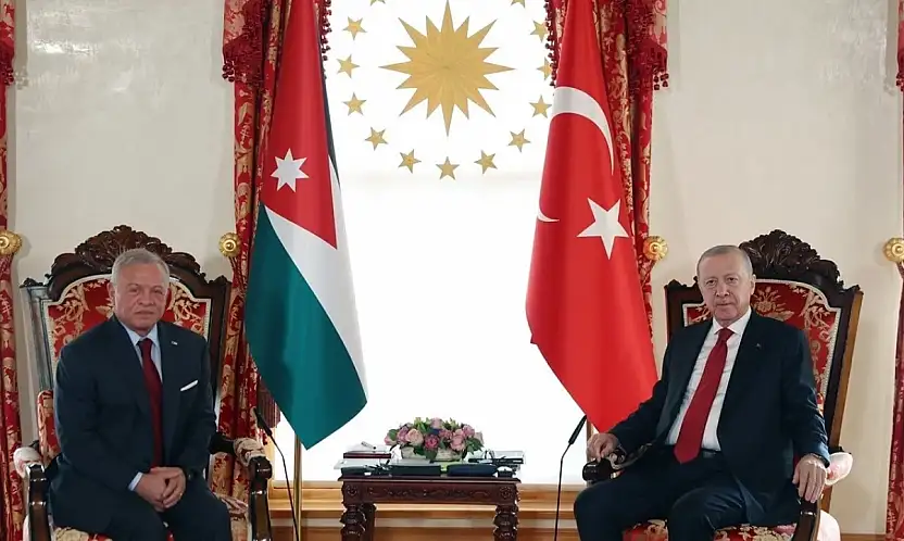 Cumhurbaşkanı Erdoğan, Ürdün Kralı 2. Abdullah İle Bir Araya Geldi