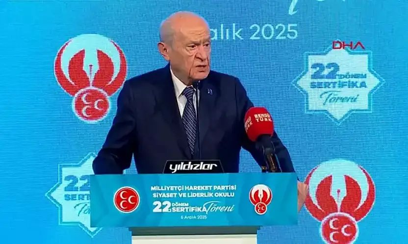 Devlet Bahçeli Barış Kuşunun İkinci Kanadı Takılacak