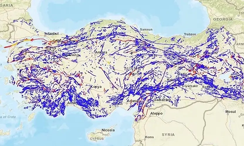 Endişe Veren Bir Gelişme Haritada Olmayan Bir Fay Tespit Edildi
