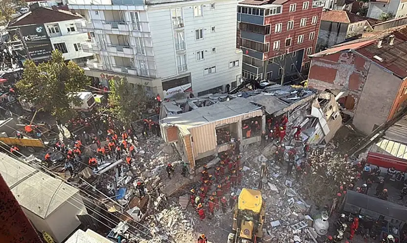 Gebze'deki 7 Katlı Binanın Çökme Nedeni Belli Oldu