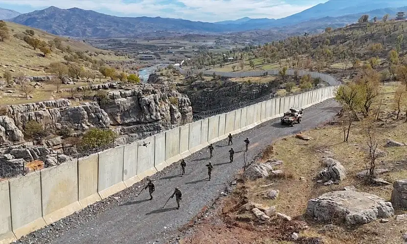 Irak Sınırına 2 Bin 152 Metre Güvenlik Duvarı İnşa Edildi