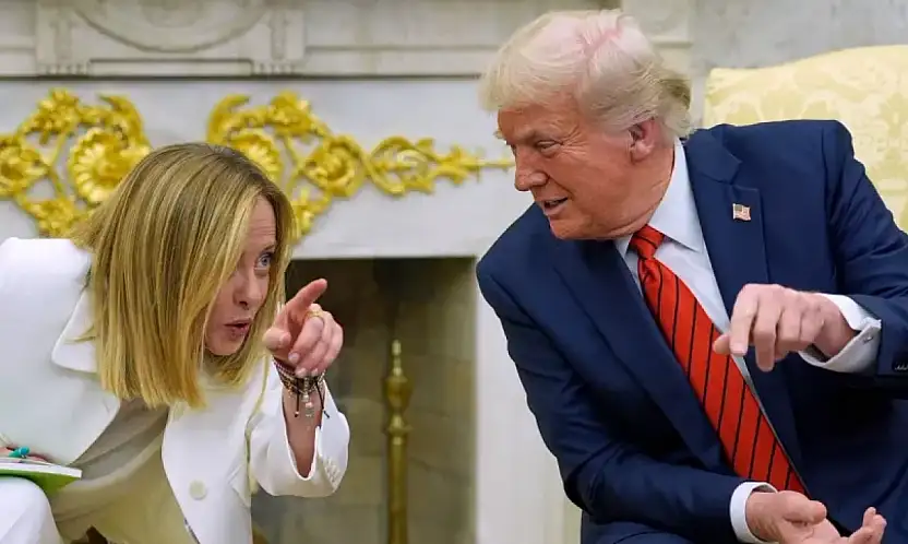 İtalya Başbakanı Giorgia Meloni Trump'a Meydan Okudu