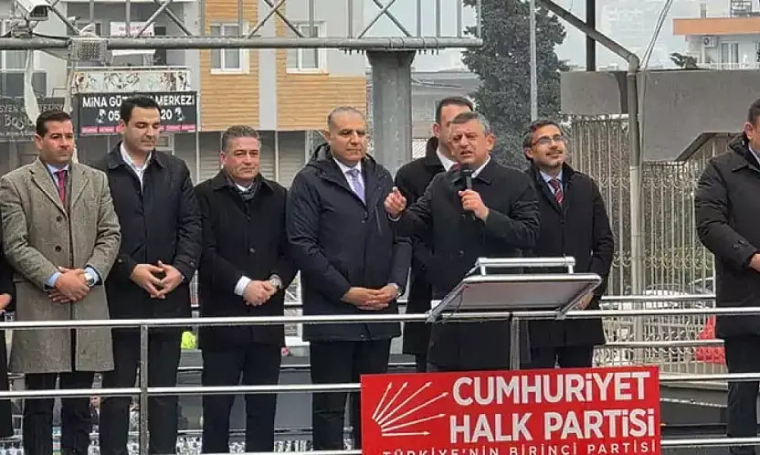 Özgür Özel Hatay'da Millet İradesine Sahip Çıkıyor Mitingine Katıldı