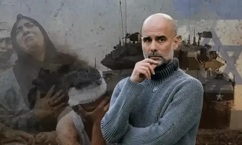 Pep Guardiola Sitem Etti Masum İnsanlar Öldürülüyor Susamam