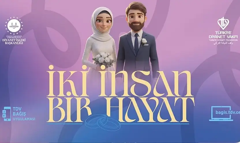 TDV'den İhtiyaç Sahibi Nişanlı Gençlere 500 Bin Lira Çeyiz Yardımı