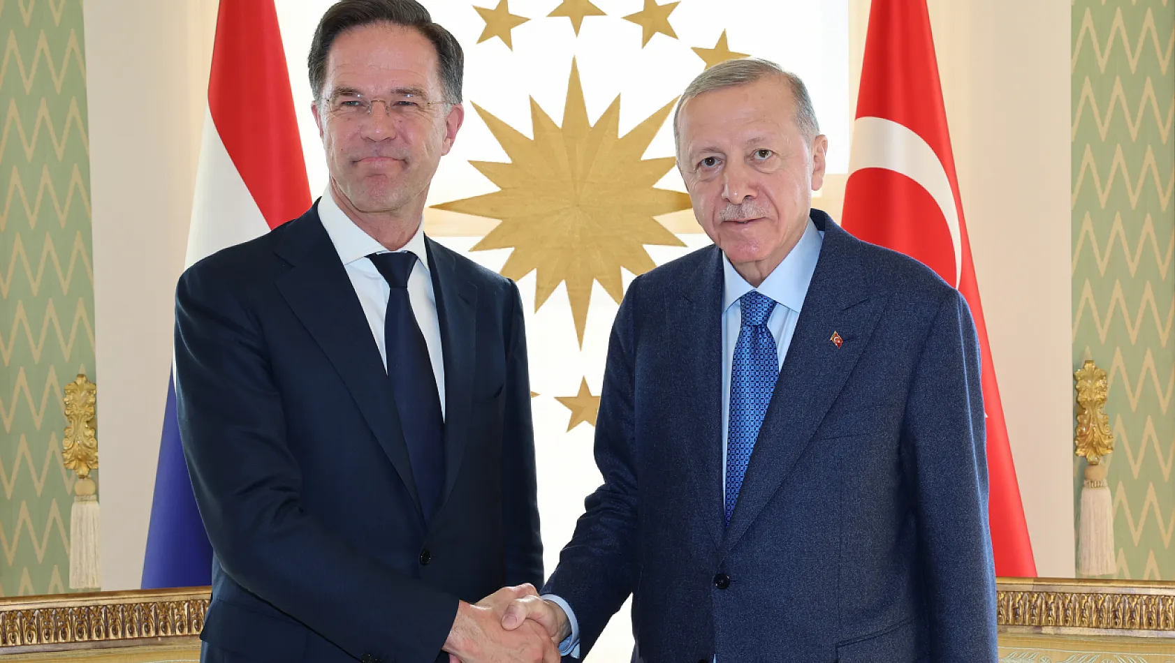 Cumhurbaşkanı Erdoğan, Hollanda Başbakanı ile Görüştü
