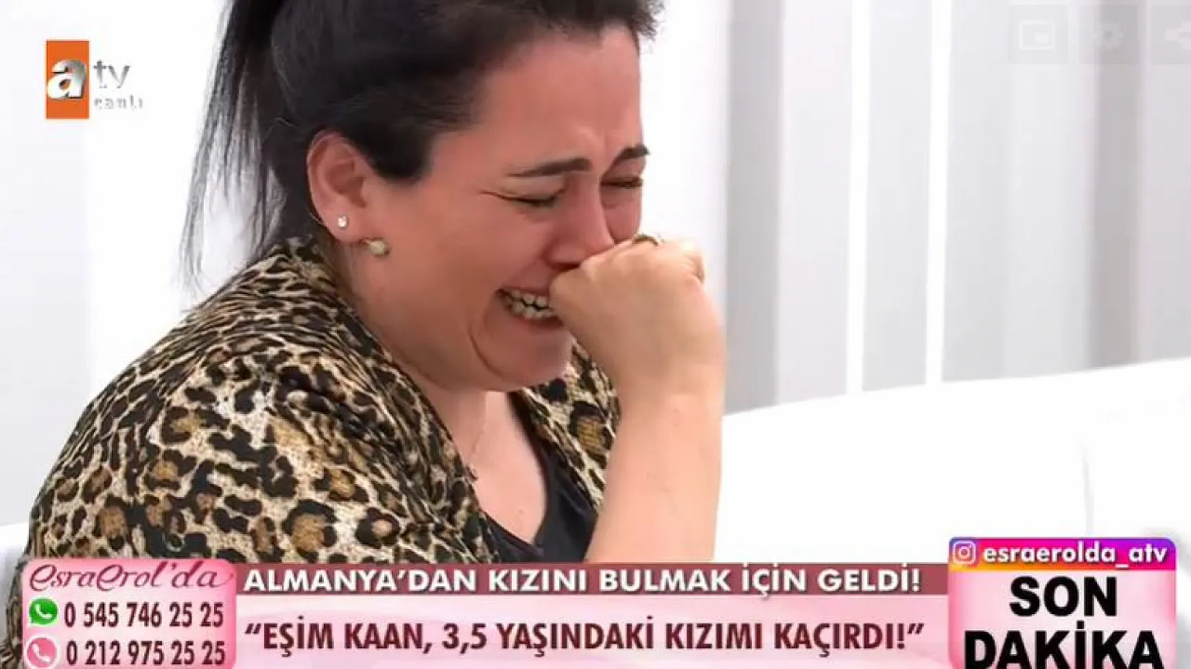 Boşandığı Eşi Kızını Almanya'dan Türkiye'ye Kaçırdı Kızını Bulmak İçin Esra Erol'a Çıktı