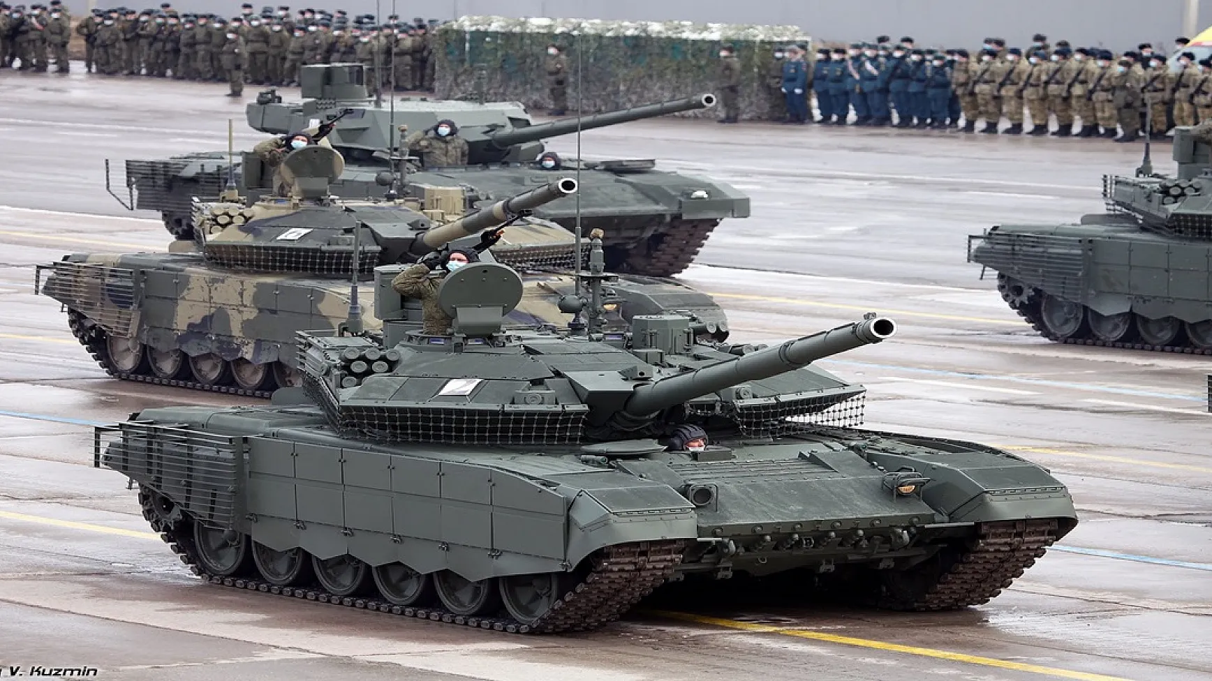 Rus Ordusu’na Yeni T90M Ana Muharebe Tankı Teslimatları Gerçekleşti