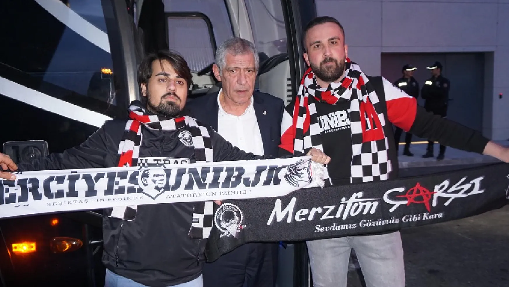Kayseri'de Beşiktaş'a Coşkulu Karşılama